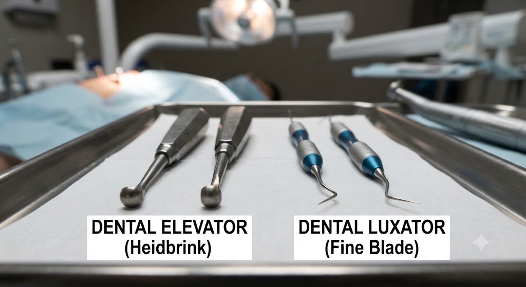 Dental Elevator vs Luxator
