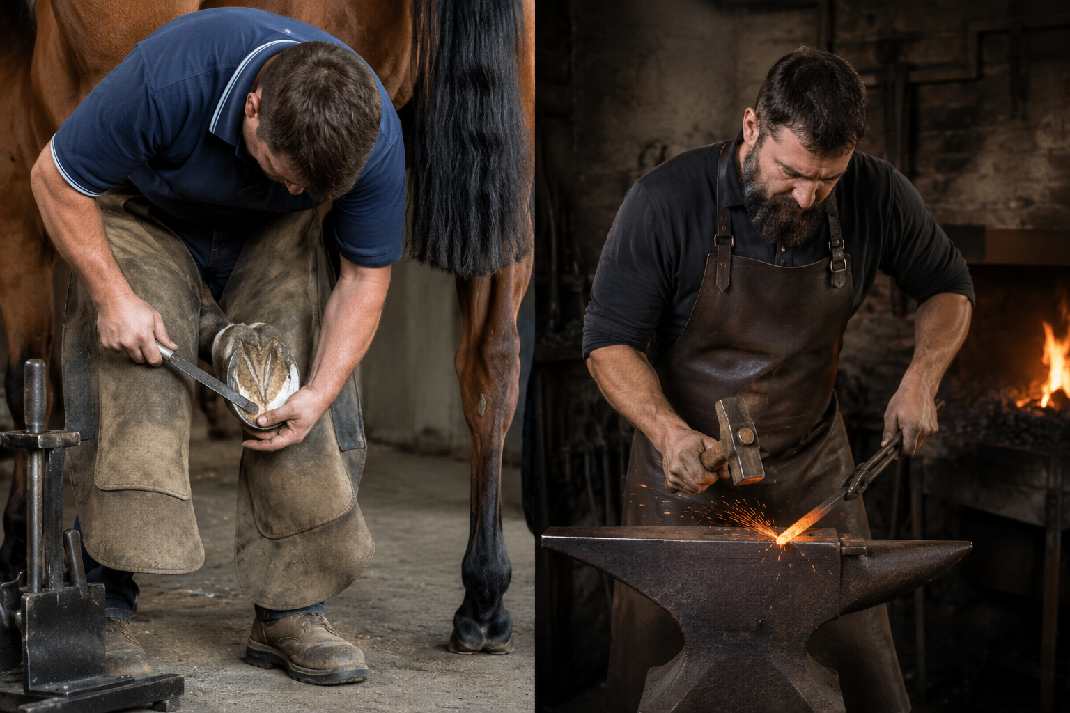 What's the Difference Between a Farrier and a Blacksmith