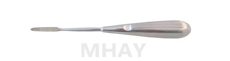 Rodent Fine Serrated Molar Rasp for Precision Dental Procedures