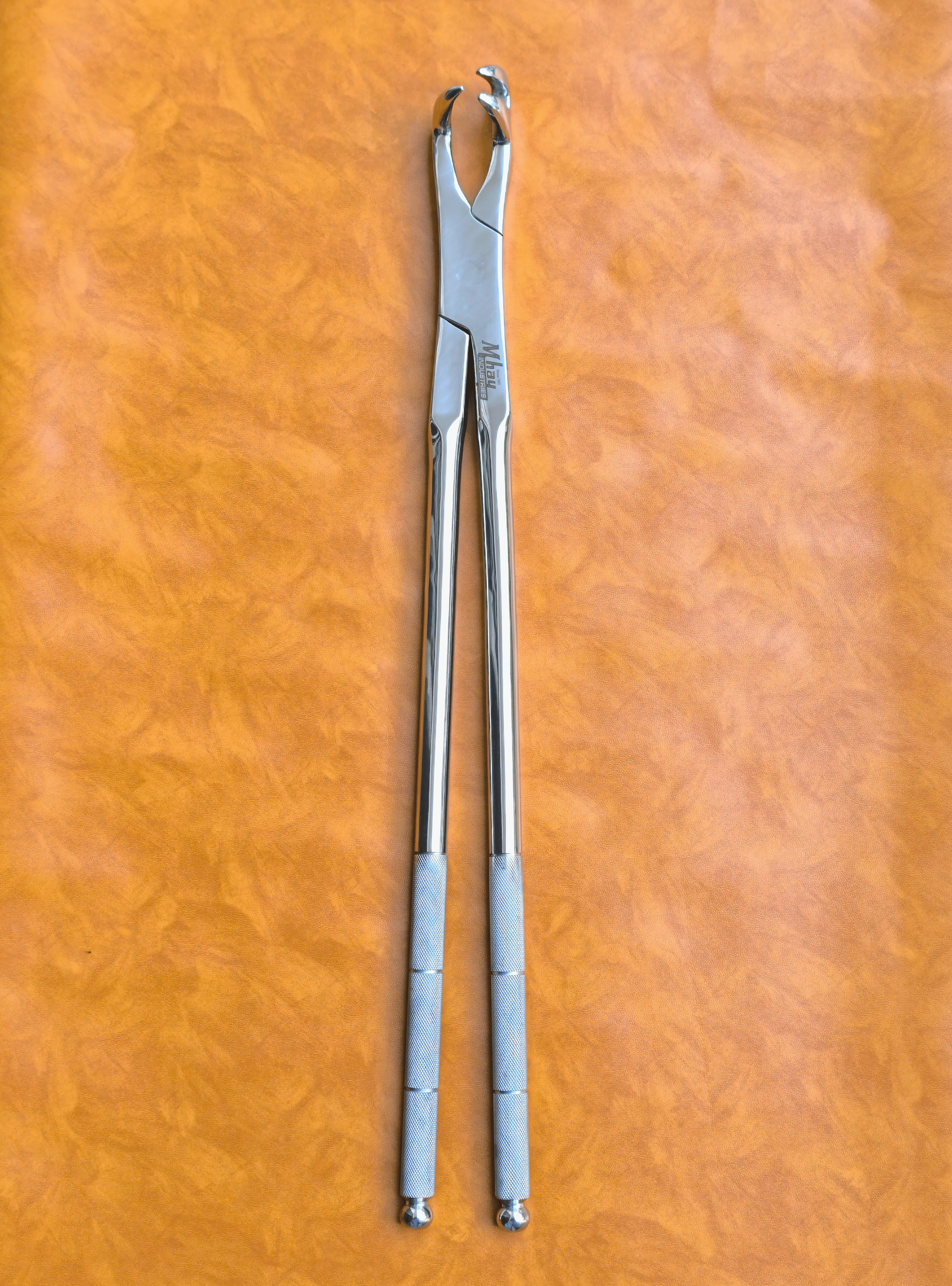 Three Prong Off Side 21"  Equine Dental Forceps