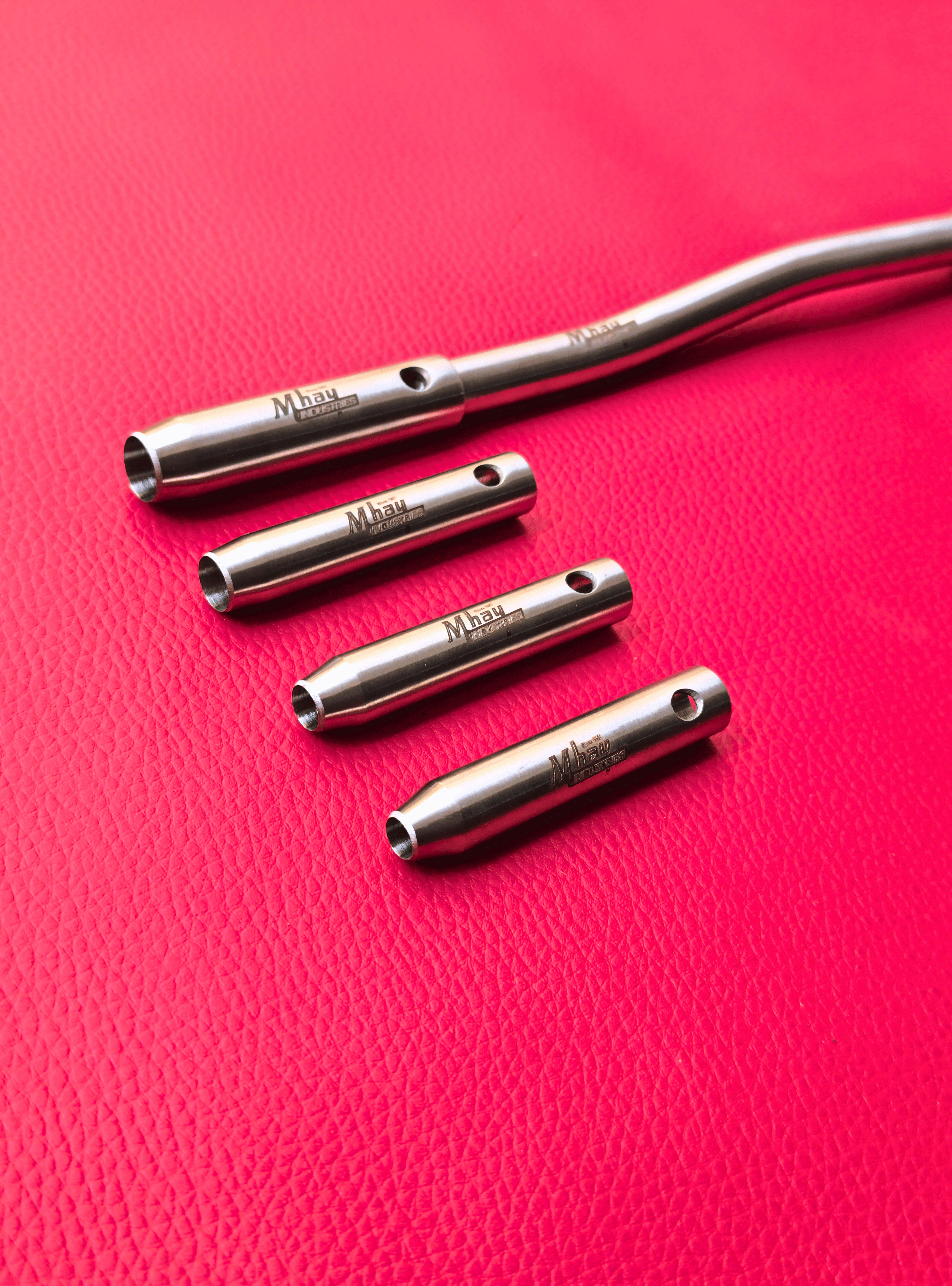 Burgess Set New with Round Head Elevators