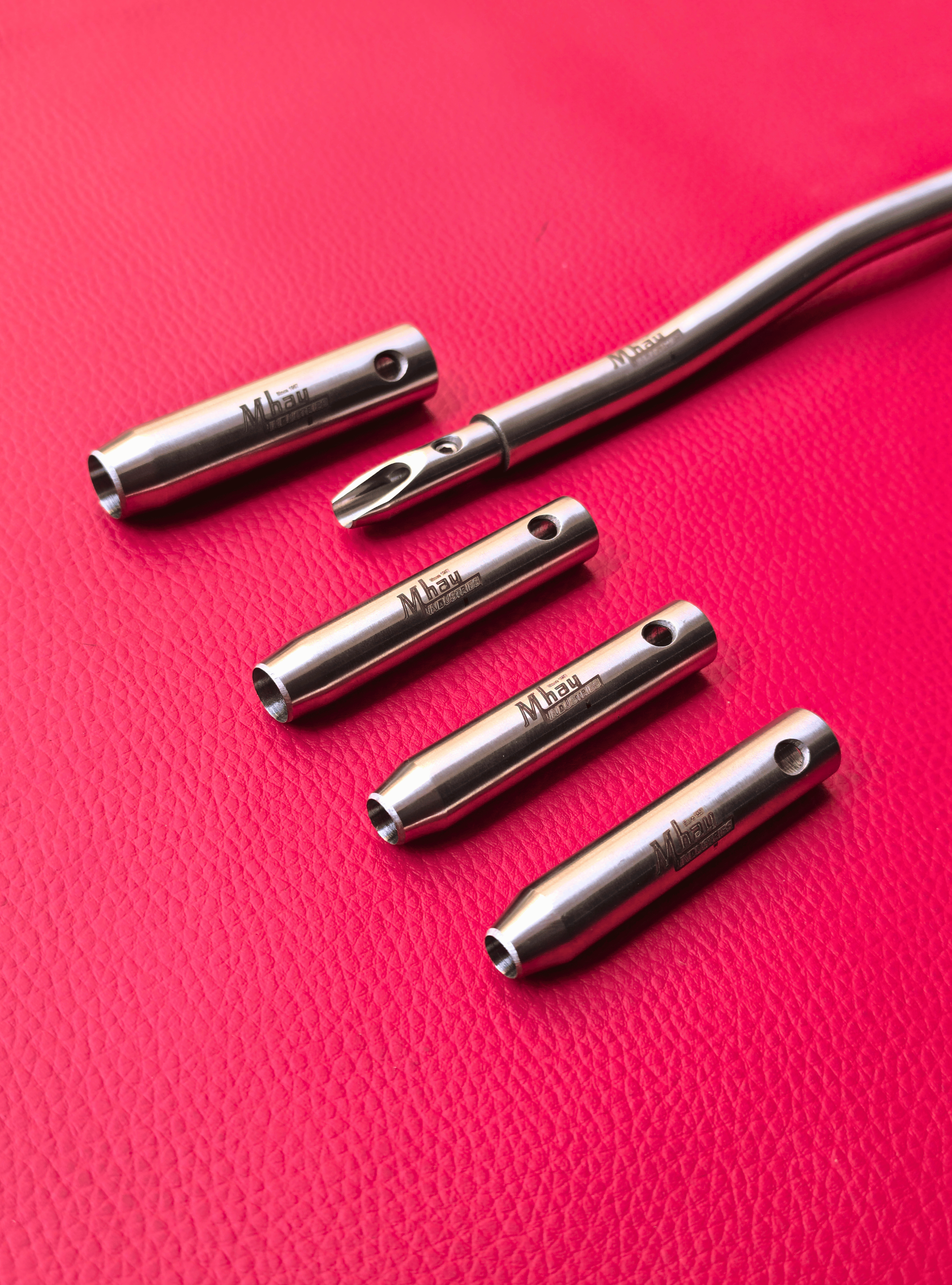 Burgess Set New with Round Head Elevators