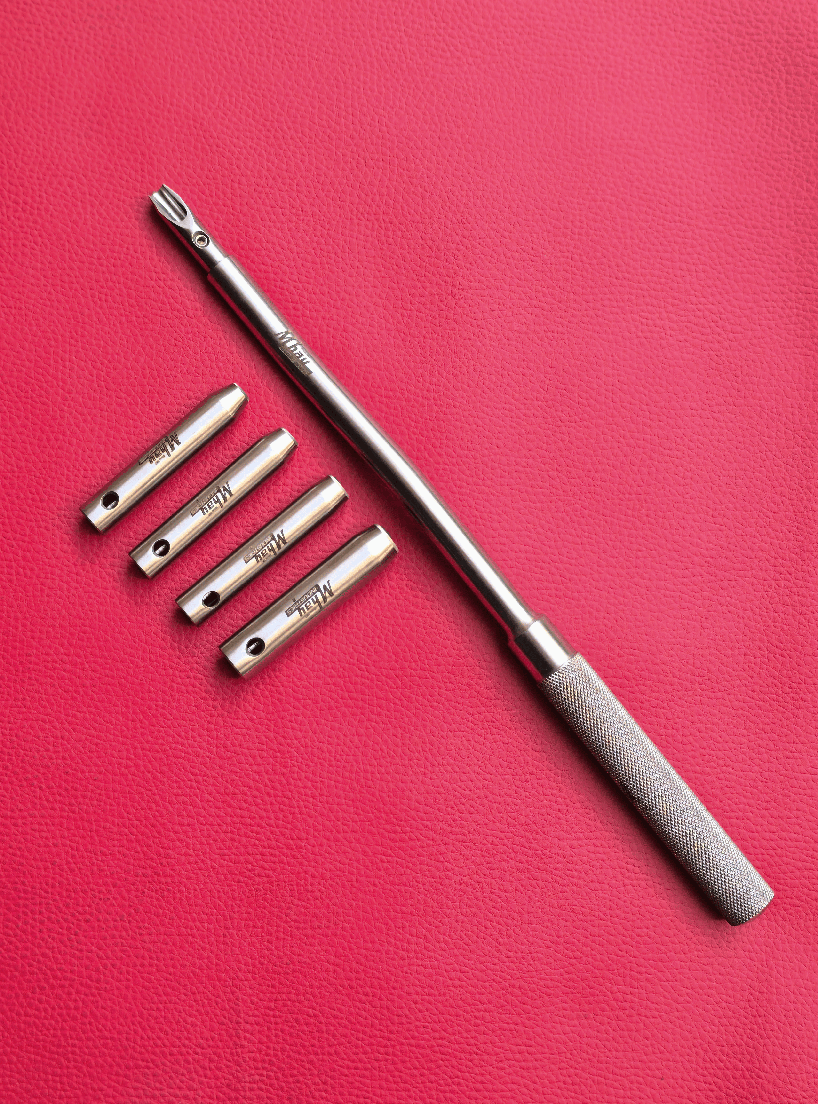 Burgess Set New with Round Head Elevators