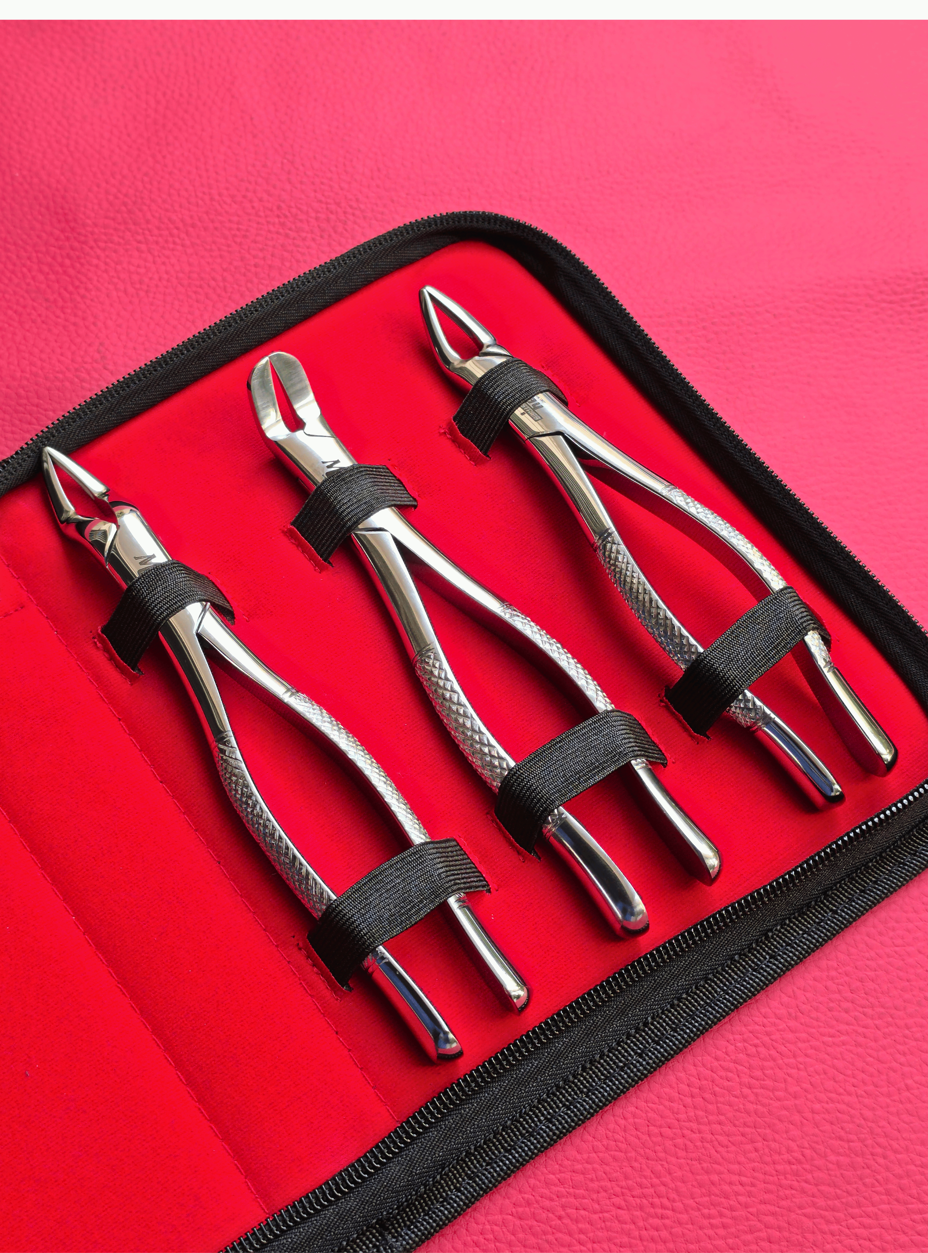 Set of 3 Handy Forceps 7"