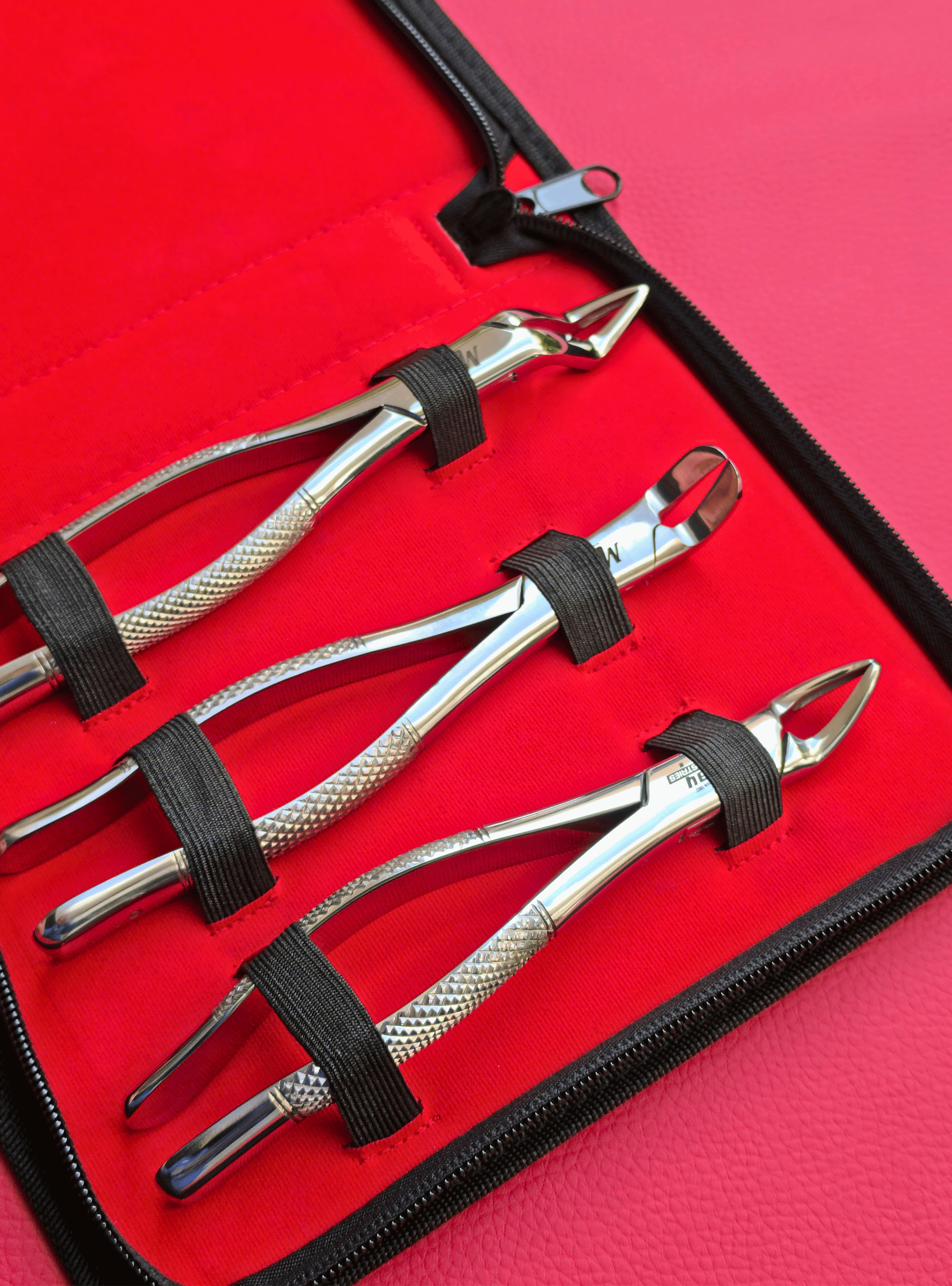 Set of 3 Handy Forceps 7"