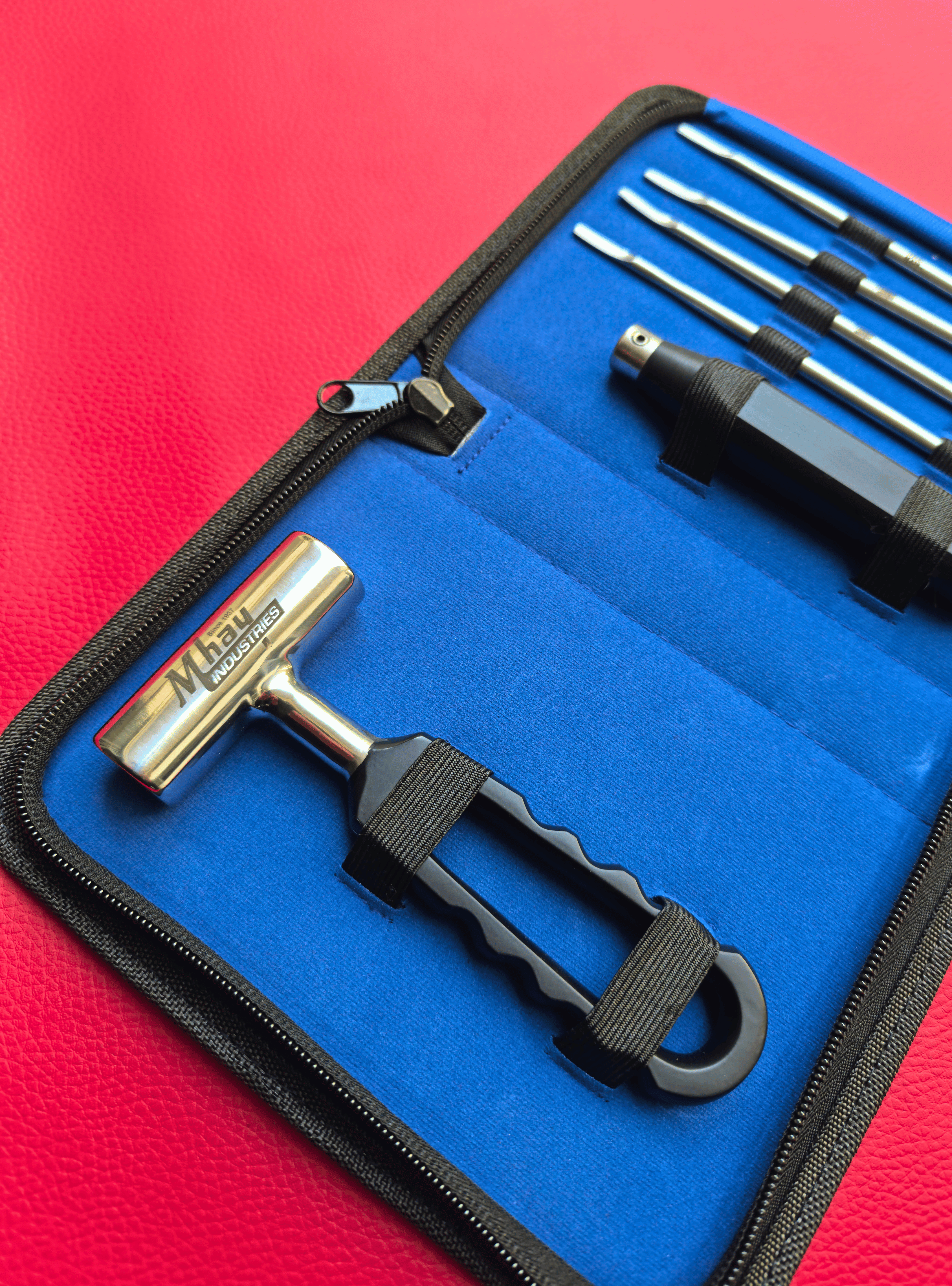 Interchangeable Head Elevator Set with Dental Mallet