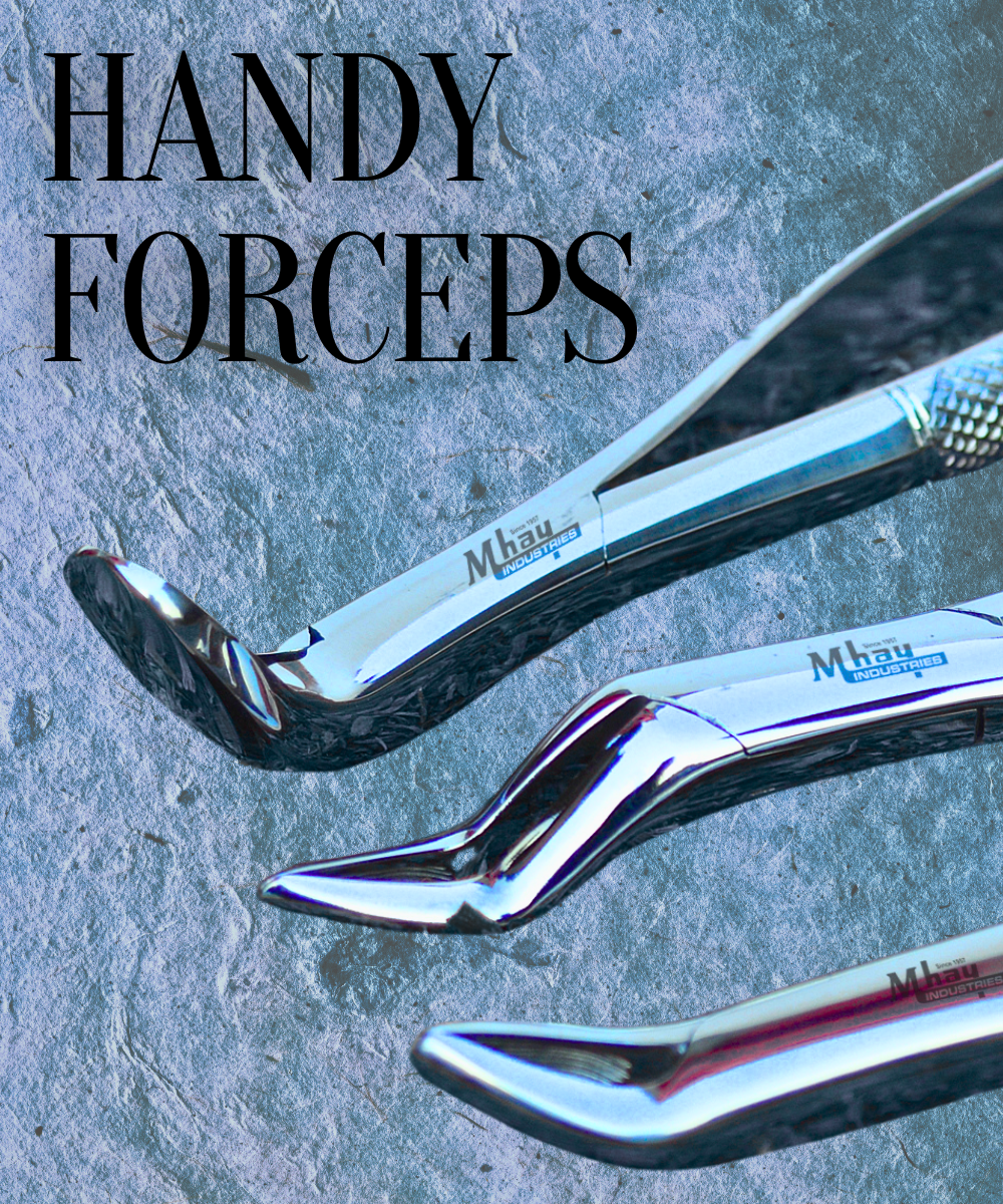 Set of 3 Handy Forceps 7"