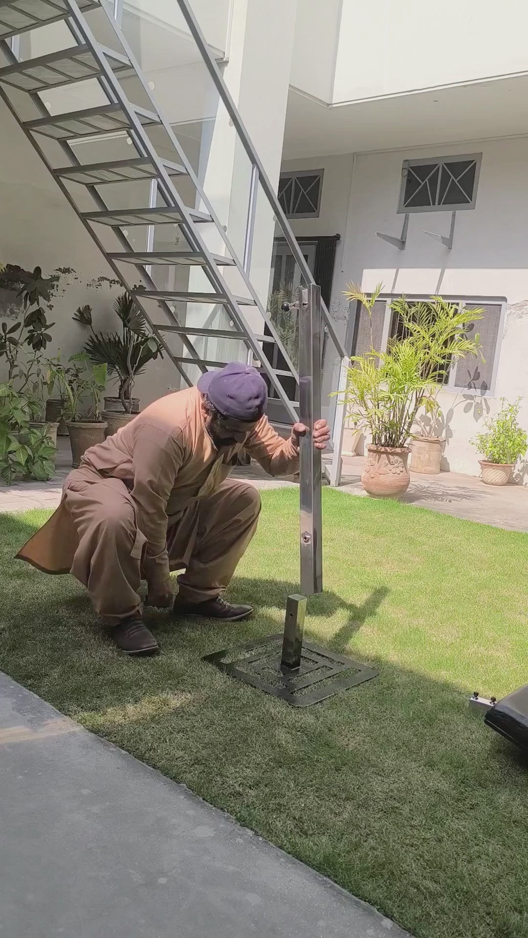 Rectangular Head Equine Dental Head Stand