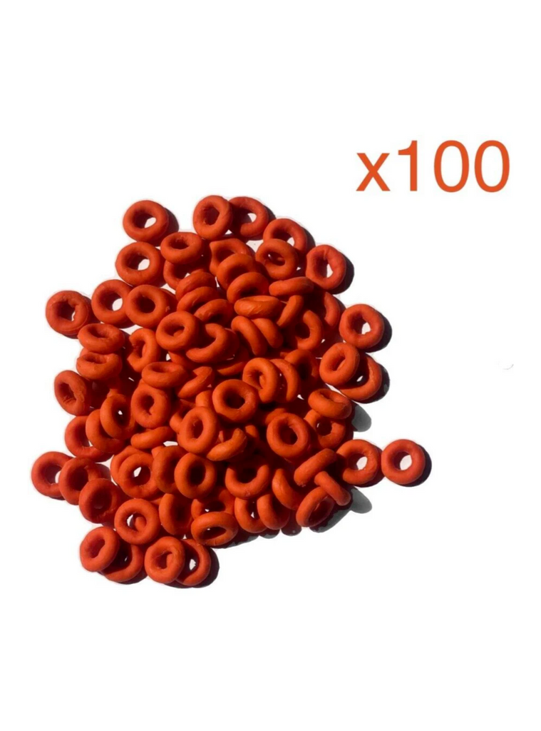 Espansore applicatore di anelli di castrazione con 100 anelli di gomma Espansore applicatore di anelli di castrazione con 100 anelli di gomma