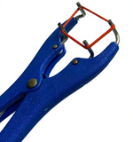 High-Quality Plastic Livestock Castration Elastrator Pliers + 100 Rubber Rings