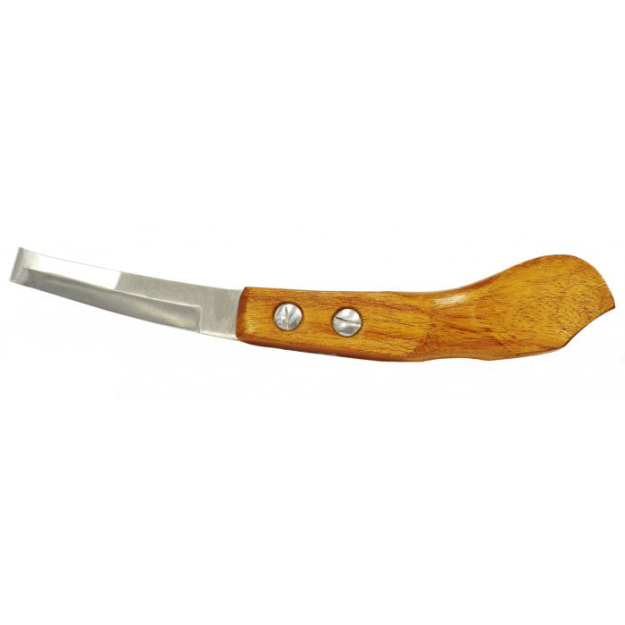 Premium Stubby Handle Farrier Hoof Knife with Double-Sided Blade