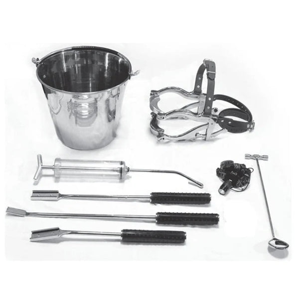 Basic Equine Dental Float Rasp Kit Essential Tools for Veterinary Den