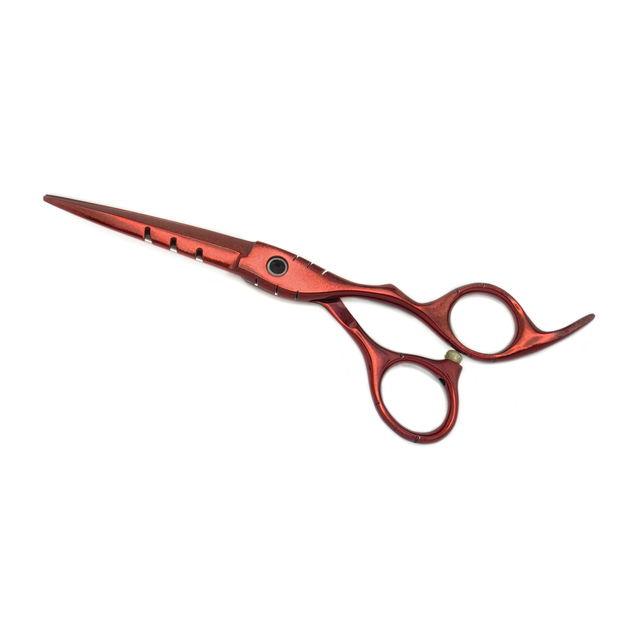 Ciseaux de barbier recouverts de titane : outil de coupe de cheveux professionnel pour salon MI-013