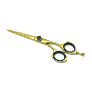 Titanium Coated Barber Scissor: Professional Salon Hair Cutting Tool MI-014