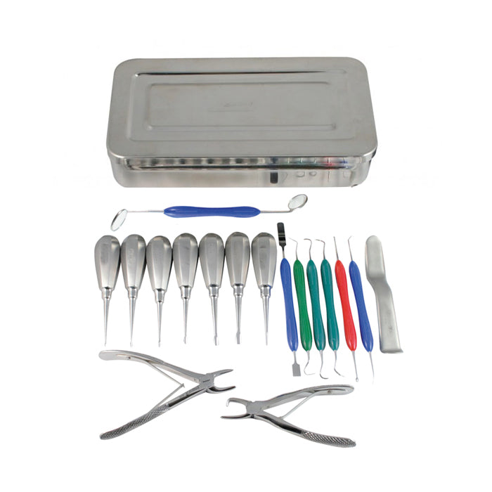 Comprehensive Small Animal Dental Kit with Elevators for Effective Oral Care