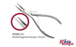 16.5cm Dental Fragment Forceps for Surgical Precision