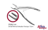 12.5cm Small Angled Jaws Extraction Forceps for Surgical Procedures