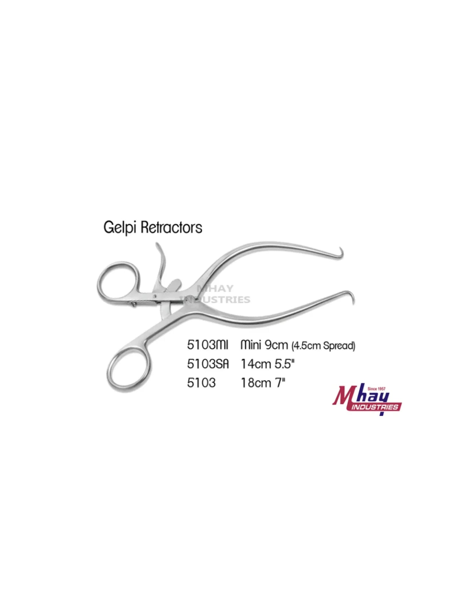 Mini Retractor Mini West Retractor for Surgical Precision – MHAY INDUSTRIES
